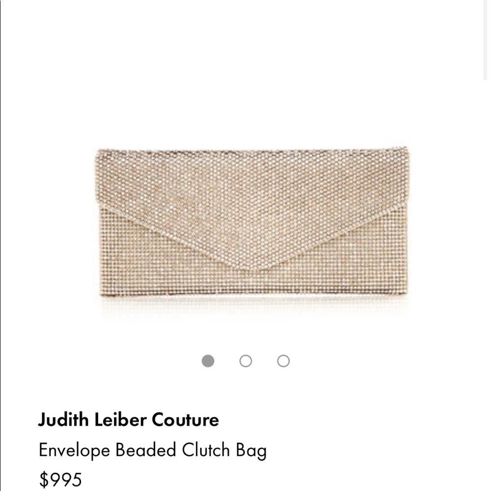 NWT Judith Leiber clutch
